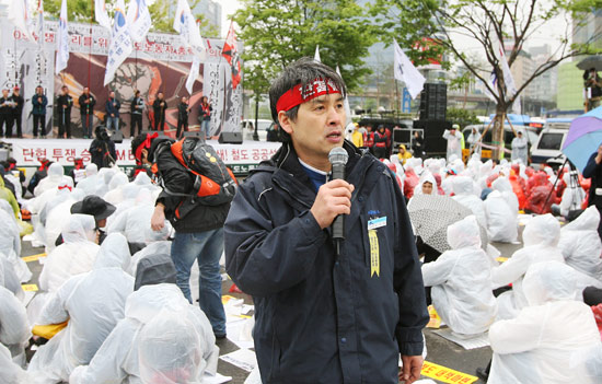김기태 전국철도노조 위원장